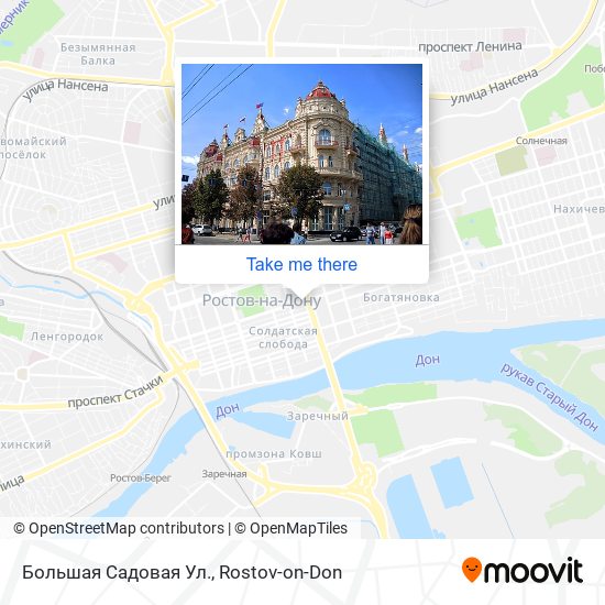 Большая Садовая Ул. map