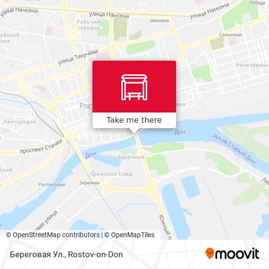 Береговая Ул. map