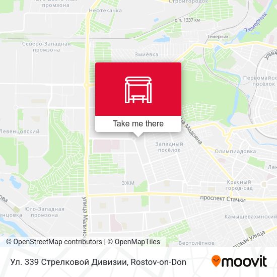 Ул. 339 Стрелковой Дивизии map