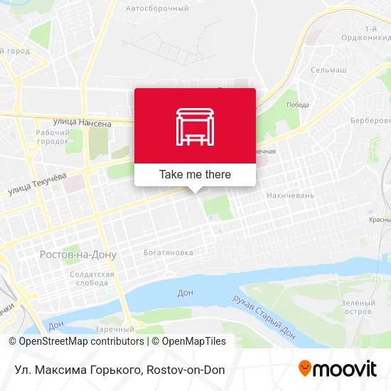 Ул. Максима Горького map