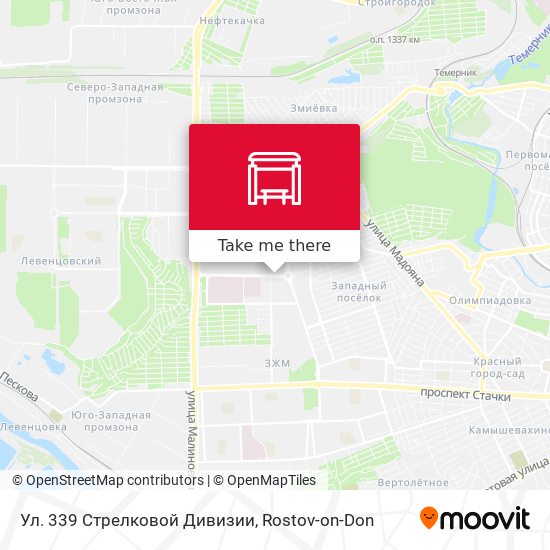 Ул. 339 Стрелковой Дивизии map
