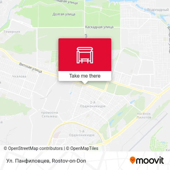 Ул. Панфиловцев map