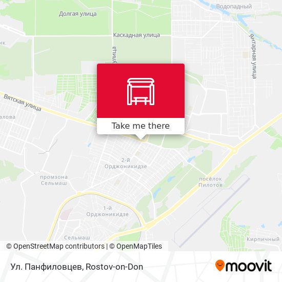 Ул. Панфиловцев map