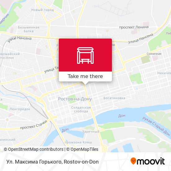 Ул. Максима Горького map