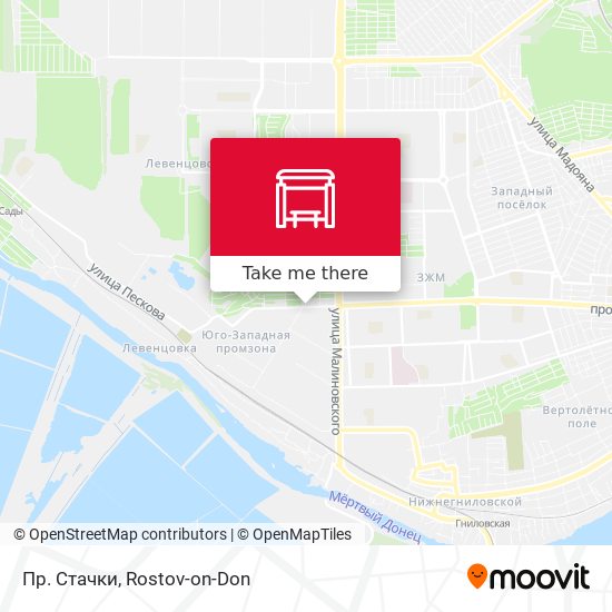 Пр. Стачки map