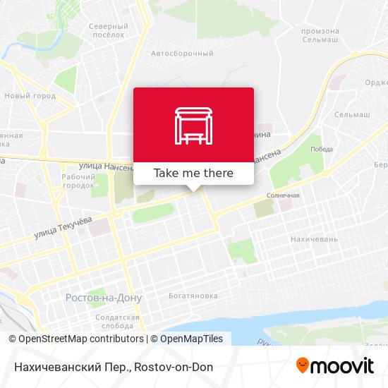 Нахичеванский Пер. map