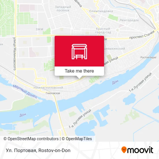 Ул. Портовая map