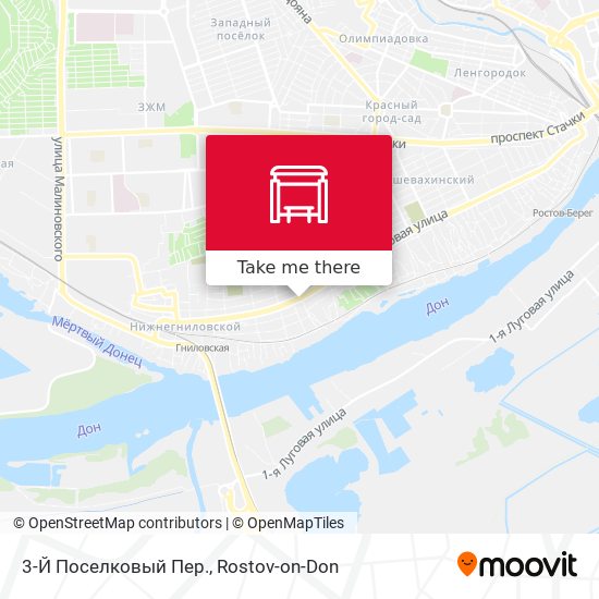 3-Й Поселковый Пер. map