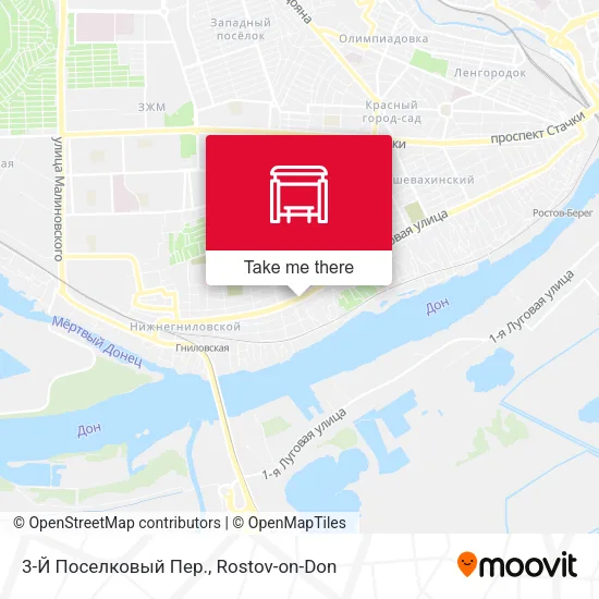 3-Й Поселковый Пер. map