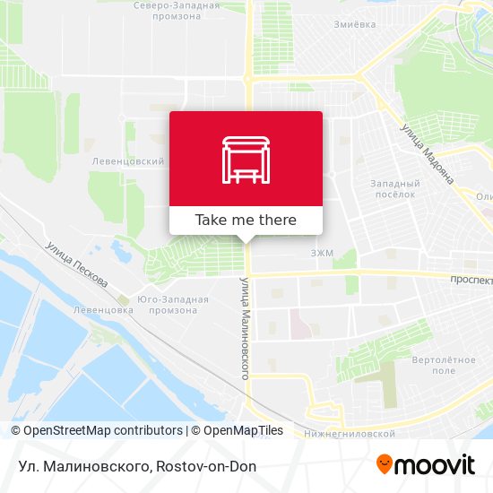 Ул. Малиновского map