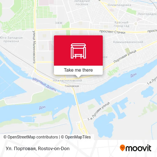 Ул. Портовая map