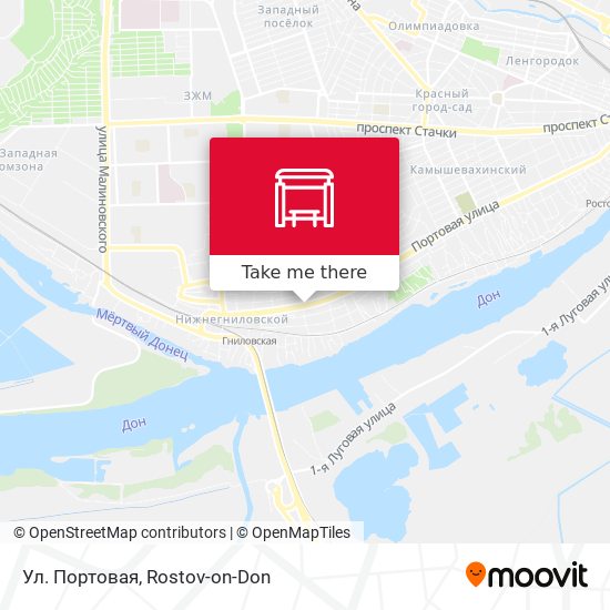 Ул. Портовая map