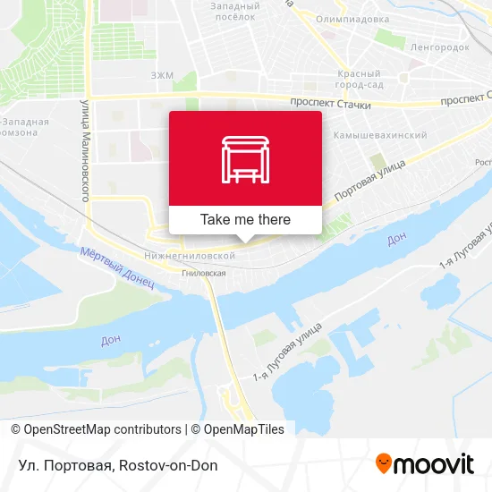 Ул. Портовая map