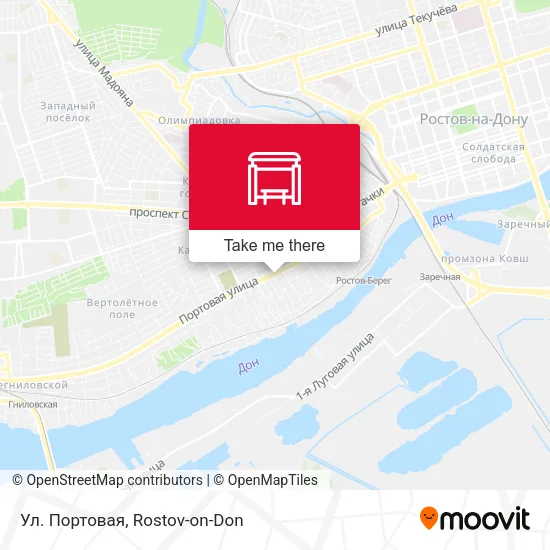 Ул. Портовая map