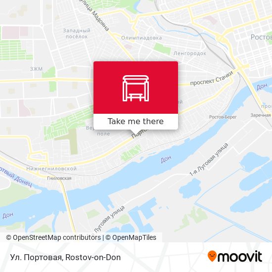 Ул. Портовая map