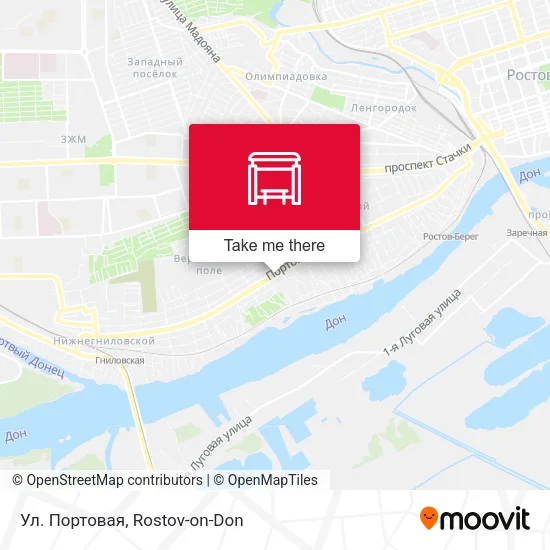 Ул. Портовая map
