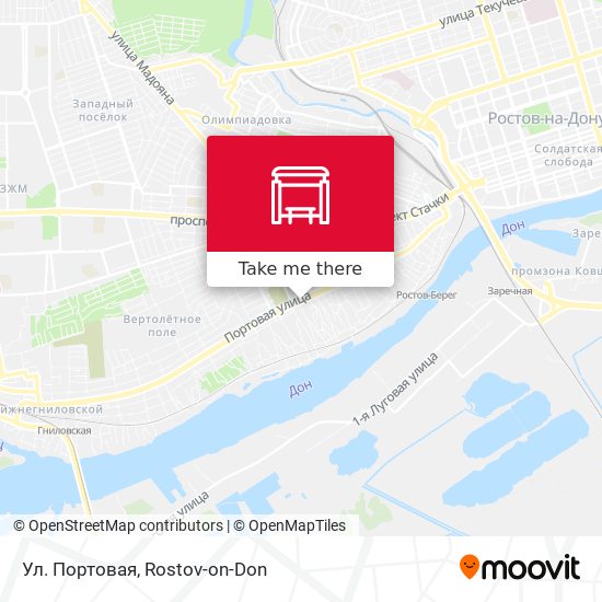 Ул. Портовая map
