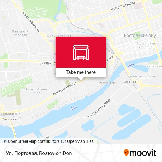 Ул. Портовая map