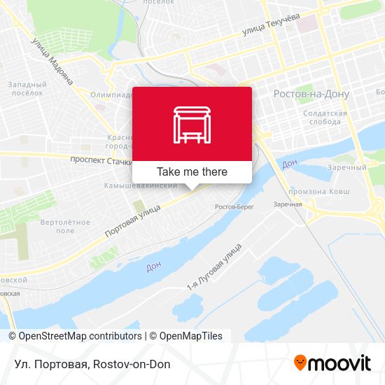 Ул. Портовая map