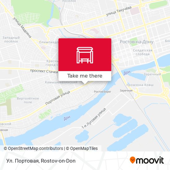 Ул. Портовая map