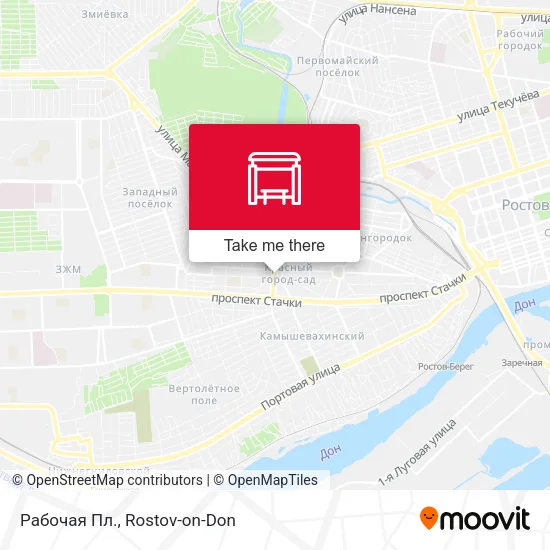 Рабочая Пл. map