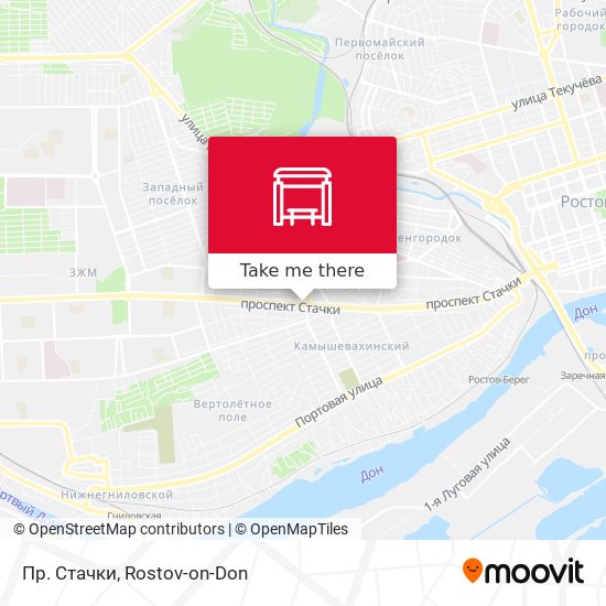 Пр. Стачки map