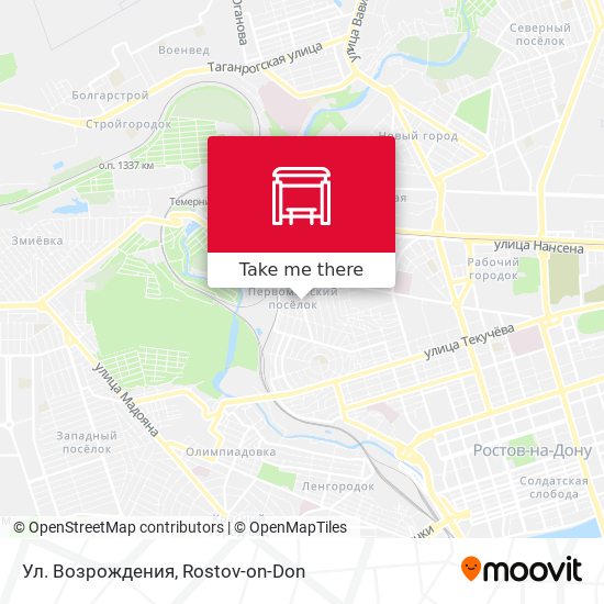 Ул. Возрождения map