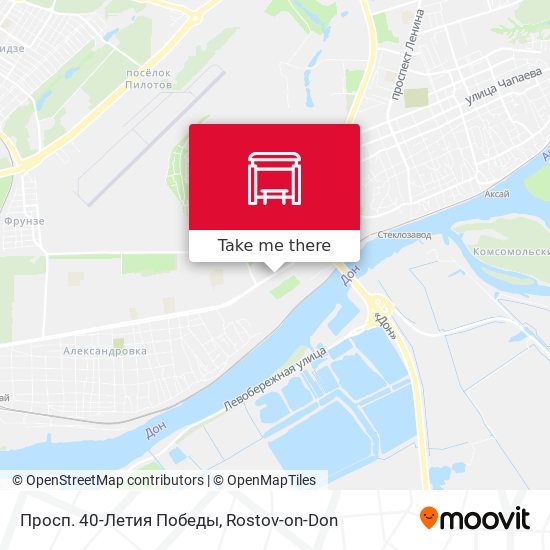 Просп. 40-Летия Победы map