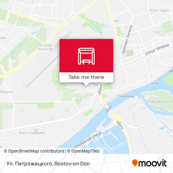Ул. Петрожицкого map