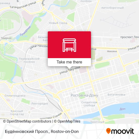 Будённовский Просп. map