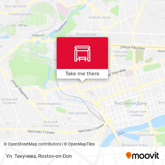 Ул. Текучева map