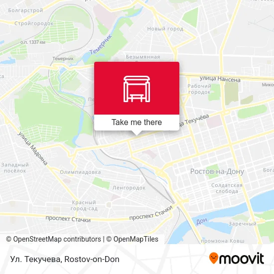 Ул. Текучева map