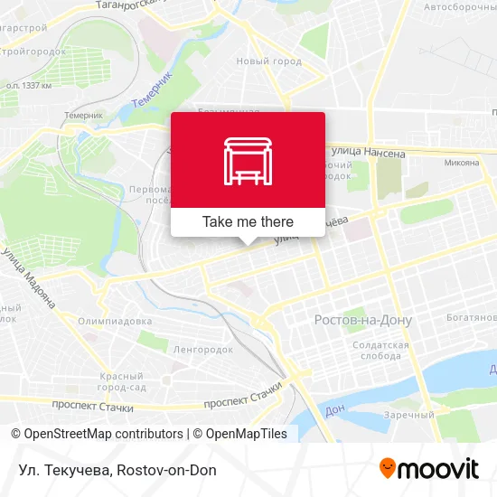 Ул. Текучева map