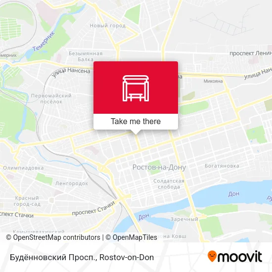 Будённовский Просп. map