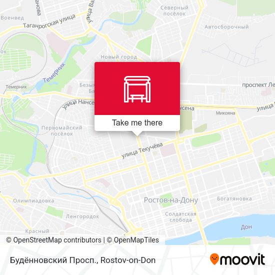 Будённовский Просп. map