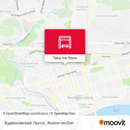 Будённовский Просп. map