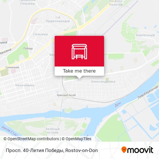 Просп. 40-Летия Победы map