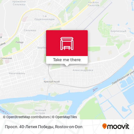 Просп. 40-Летия Победы map