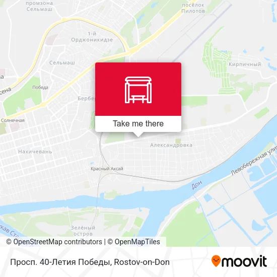 Просп. 40-Летия Победы map
