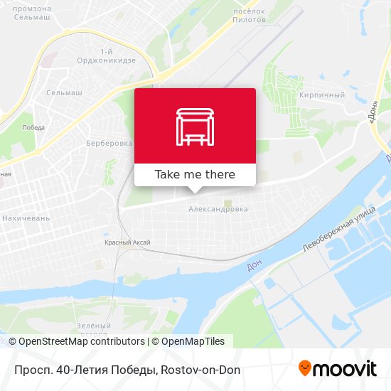 Просп. 40-Летия Победы map