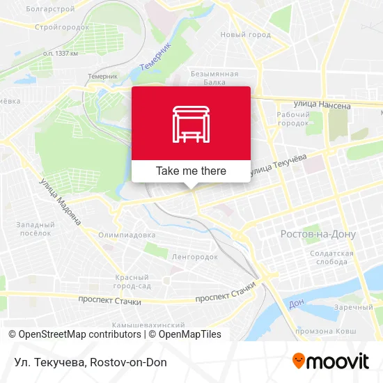 Ул. Текучева map