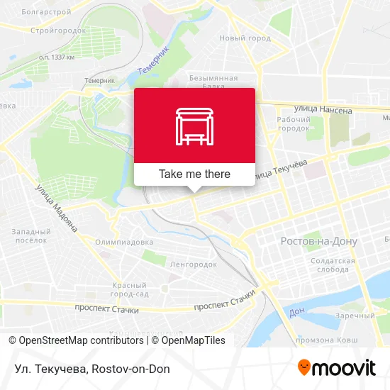 Ул. Текучева map