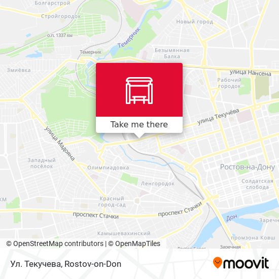 Ул. Текучева map
