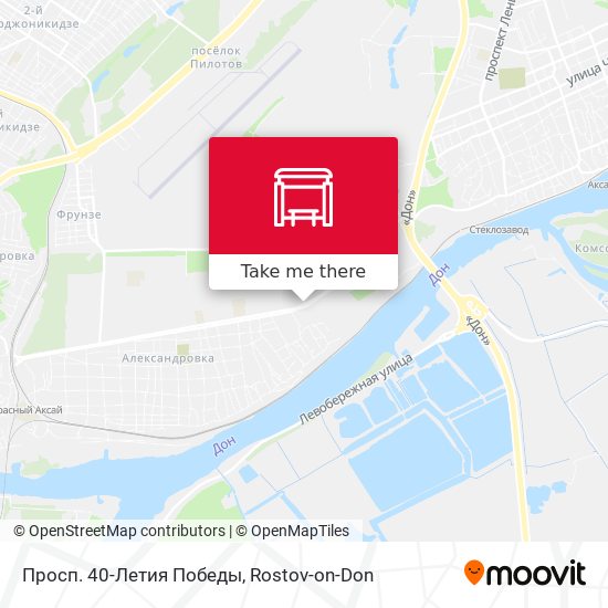 Просп. 40-Летия Победы map