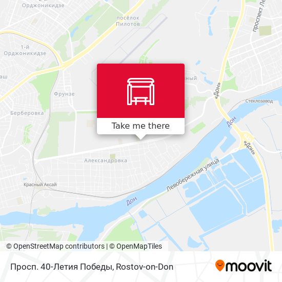 Просп. 40-Летия Победы map