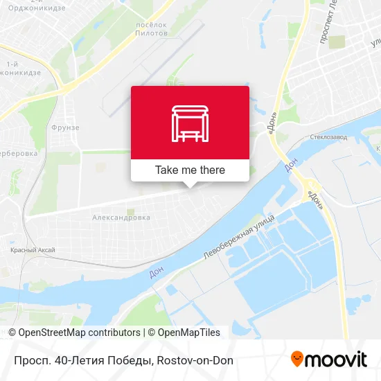 Просп. 40-Летия Победы map