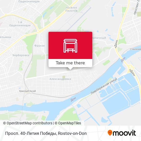 Просп. 40-Летия Победы map