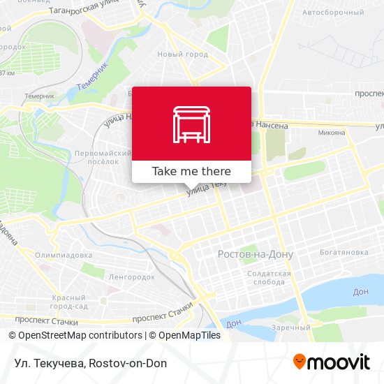 Ул. Текучева map