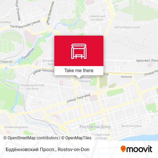 Будённовский Просп. map