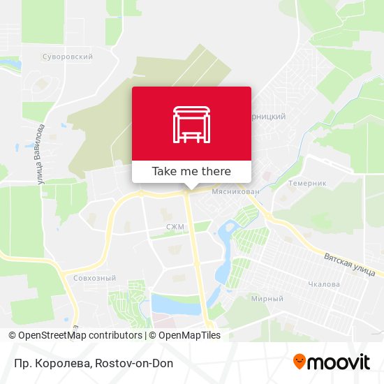 Пр. Королева map